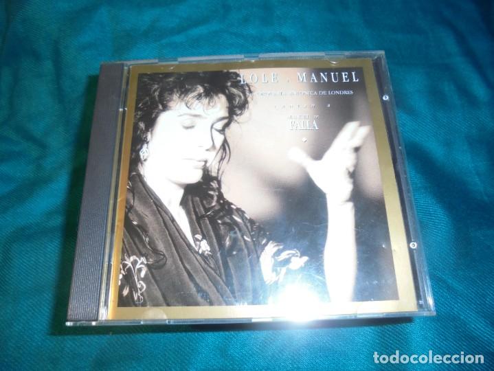 CDs de m&uacute;sica: LOLE Y MANUEL. CANTAN A MANUEL FALLA. POLYGRAN 1992. CD. (#) - Foto 1
