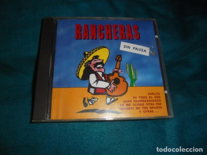 CDs de m&uacute;sica: RANCHERAS. SIN PAUSA. CD - Foto 1