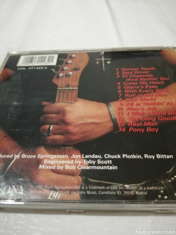 CDs de m&uacute;sica: CD BRUCE SPRINGSTEEN &rdquo;HUMAN TOUCH&rdquo; - Foto 3