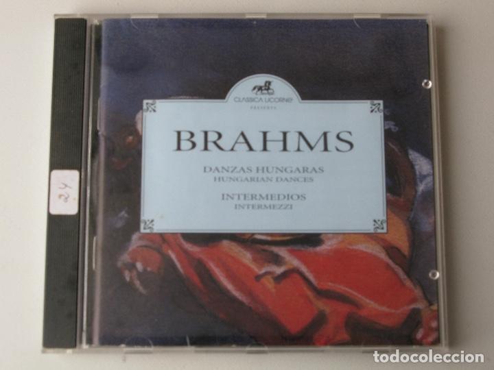 CDs de m&uacute;sica: BRAHMS DANZAS HUNGARAS / INTERMEDIOS - Foto 1