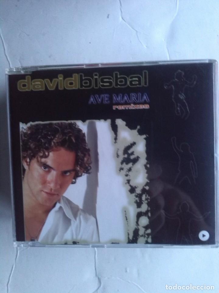 CDs de m&uacute;sica: DAVID BISBAL AVE MARIA REMIXES CD SINGLE 6 VERSIONES - Foto 1