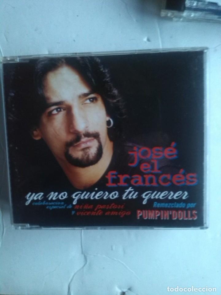 CDs de m&uacute;sica: JOS&Eacute; EL FRANC&Eacute;S YA NO QUIERO TU QUERER CD SINGLE - Foto 1