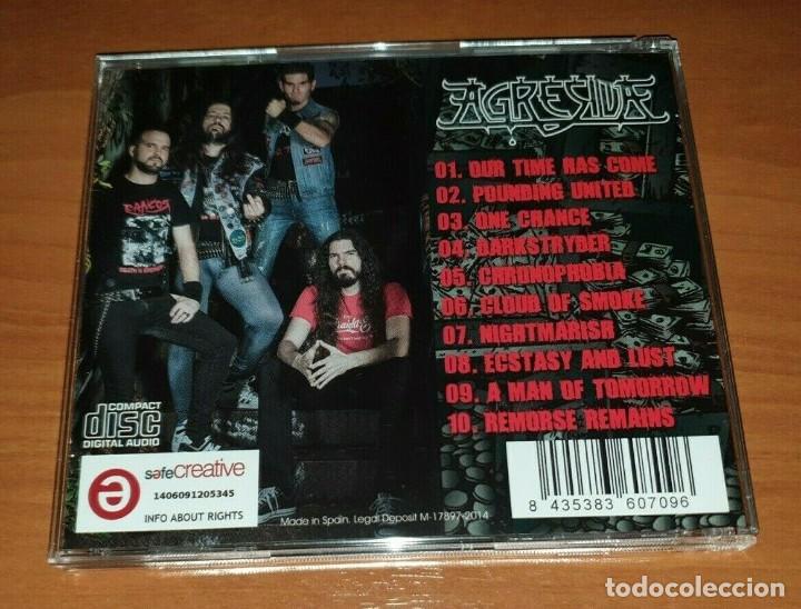 CDs de Música: AGRESIVA – THE CRIME OF OUR TIME spanish thrash metal -MURO-METALLICA-FUCK OFF - Foto 2 - 223044511