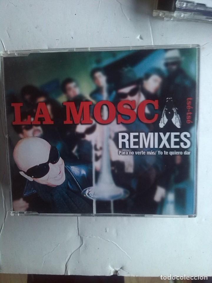 CDs de m&uacute;sica: LA MOSCA PARA NO VERTE MAS REMIXES CD SINGLE - Foto 1