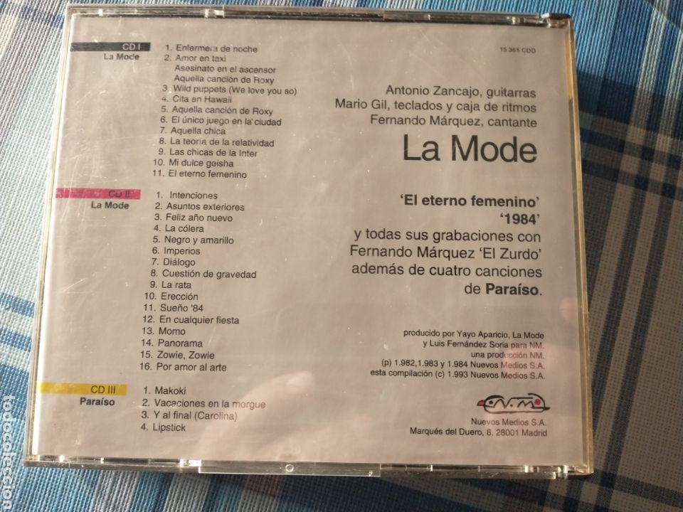 CDs de m&uacute;sica: La mode CD - Foto 4