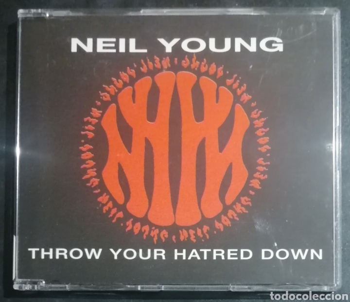 CDs de m&uacute;sica: Neil Young - Throw Your Hatred Down. Cd single promocional - Foto 1