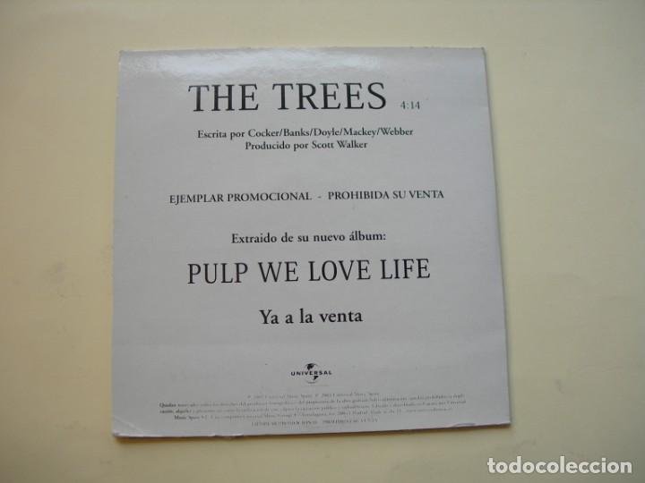 CDs de m&uacute;sica: PULP / THE TREES / CD SINGLE - Foto 2