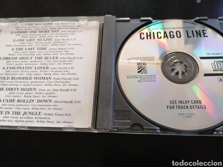 CDs de m&uacute;sica: John Mayall - Chicago Line CD - Foto 2