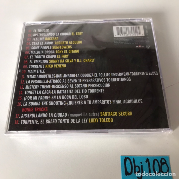 CDs de m&uacute;sica: TORRENTE - THE DISCO - Foto 2