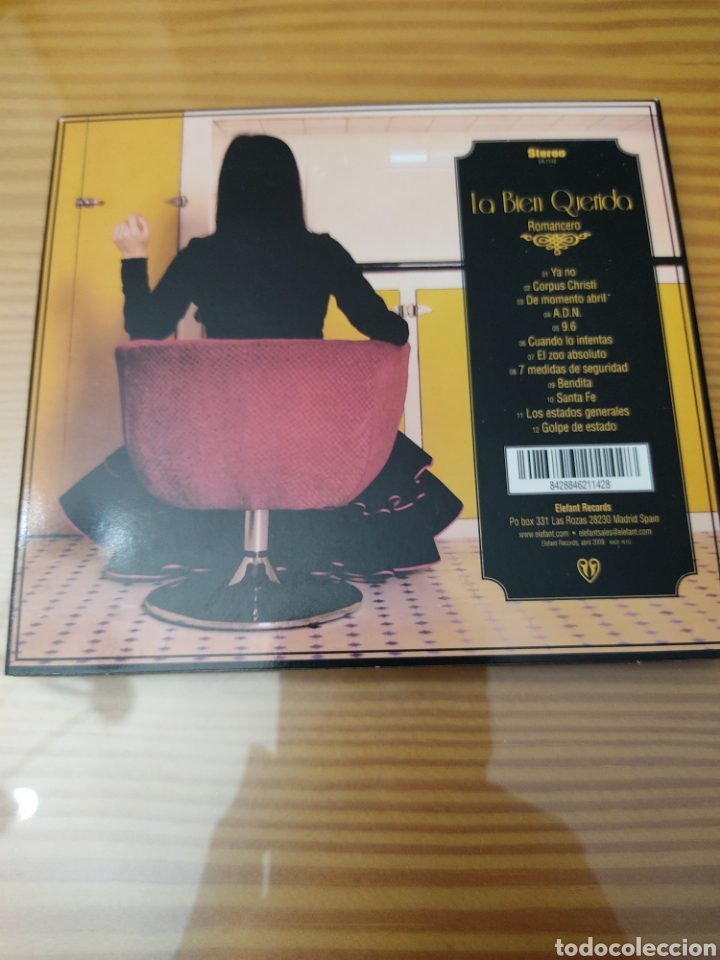 CDs de m&uacute;sica: Cd LA BIEN QUERIDA,ROMANCERO - Foto 2