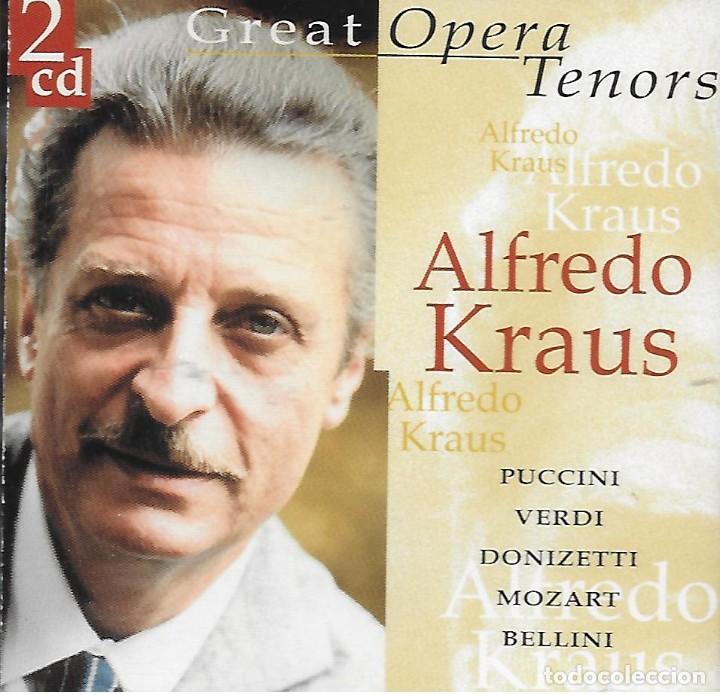 CDs de m&uacute;sica: ALFREDO KRAUS. GREAT OPERAS. 2 CD&acute;s - Foto 1