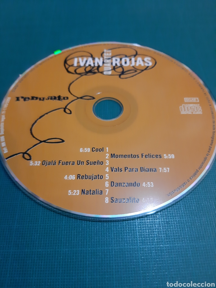 CDs de m&uacute;sica: CD IVAN ROJAS QUARTET S&Iacute;N CAJA - Foto 1