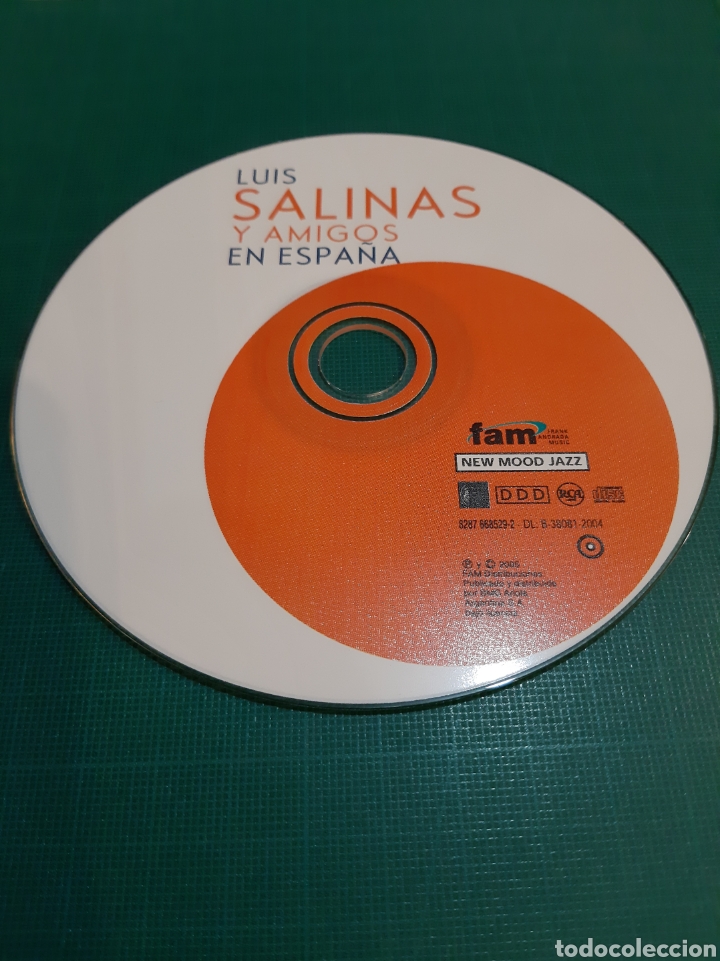 CDs de m&uacute;sica: Cd LUIS SALINAS Y AMIGOS EN ESPA&Ntilde;A S&Iacute;N CAJA - Foto 1