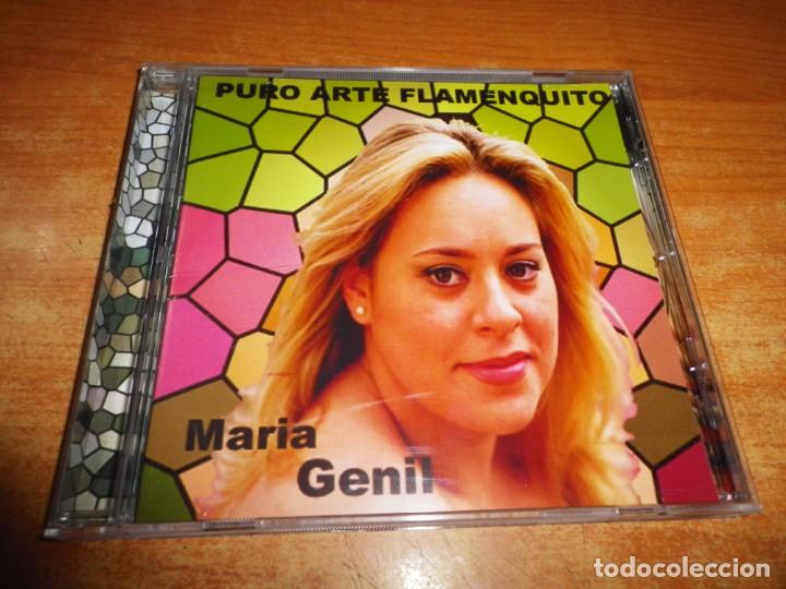 Music CDs: MARIA GENIL Puro arte flamenquito CD ALBUM DEL A&Ntilde;O 2004 CONTIENE 10 TEMAS