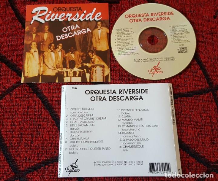 CDs de m&uacute;sica: ORQUESTA RIVERSIDE ** Otra Descarga ** CD ORIGINAL - Foto 1