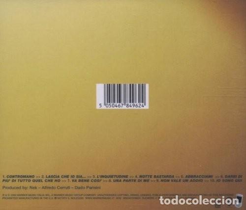 CDs de m&uacute;sica: Nek - Una Parte di Me - CD Precintado - Foto 2