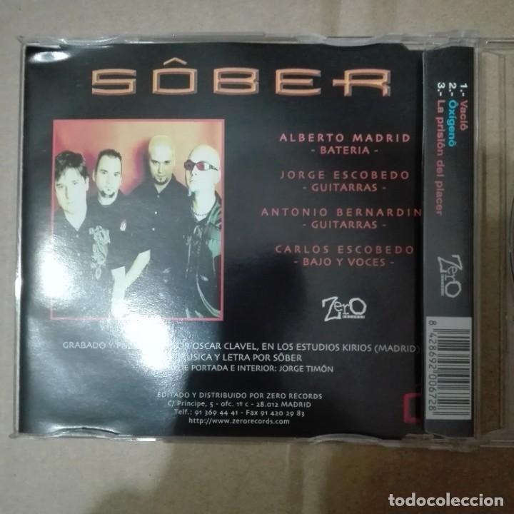 CDs de m&uacute;sica: SINGLE SOBER - OXIGENO - Foto 3