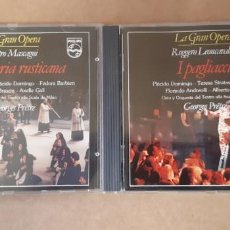 CDs de Música: OPERA CAVALLERIA RUSTICANA Y I PAGLIACI. MASCAGNI-LEONCAVALLO. COMPLETAS. GEORGES PRETRE. PHILIPS. Lote 223528610