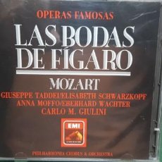 CDs de Música: OPERA MOZART: LAS BODAS DE FIGARO. COMPLETA.GIULINI EMI COMO NUEVA. Lote 223528946