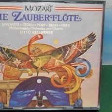 CDs de Música: OPERA MOZART: DIE ZAUBERFLÖTE. LA FLAUTA MAGICA COMPLETA.EMI .OTTO KLEMPERER EMI. Lote 223530026