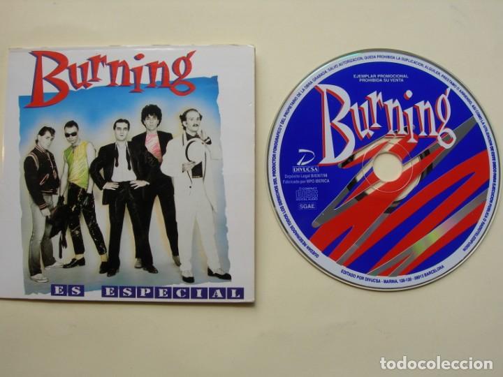 CDs de m&uacute;sica: BURNING / ES ESPECIAL + 1 / CD SINGLE - Foto 1