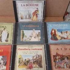 CDs de Música: OPERA HIGHLIGHTS SELECCIONES. LOTE DE 7 MARIA CALLAS. LA BOHEME, AIDA, TROVADOR, CAVALLERIA, ETC. Lote 223537885