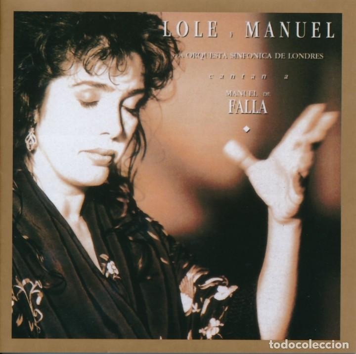 CDs de m&uacute;sica: Lole y Manuel. Cantan a Manuel de Falla. - Foto 1