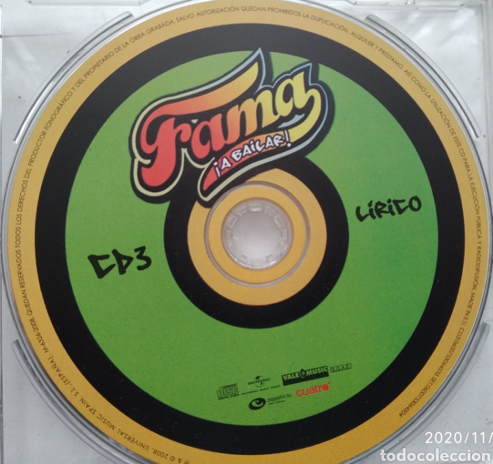 CDs de m&uacute;sica: Fama. A bailar! - Foto 2