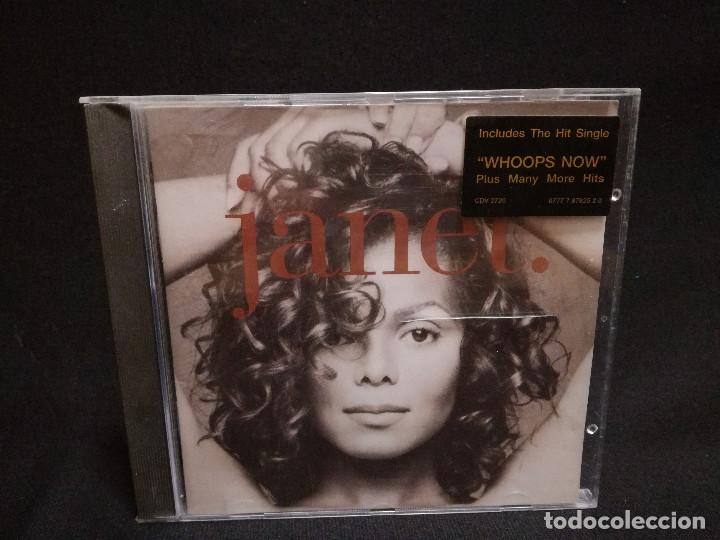 CDs de m&uacute;sica: CD - JANET JACKSON - JANET. - Foto 1