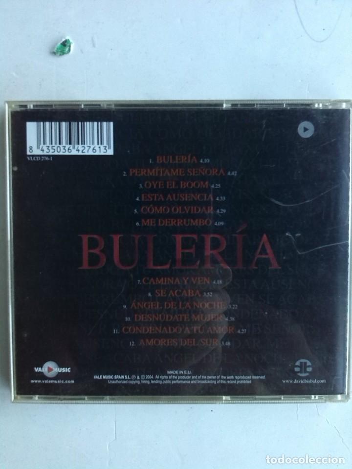 CDs de m&uacute;sica: DAVID BISBAL BULERIA - Foto 2