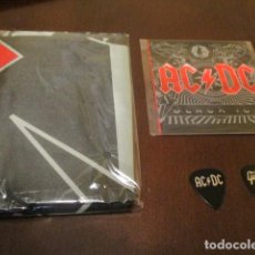 CDs de Música: AC DC - BOX - BLACK ICE - CD + DVD + BANDERA + CARDS + 2 PUAS - NUEVO - CAJA METALICA. Lote 223623145