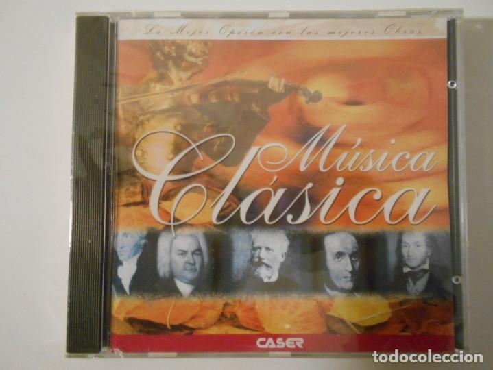 Musik-CDs: MUSICA CLASICA. LA MEJOR OPCION EN LAS MEJORES OBRAS. COMPACTO. 12 OBRAS. NUEVO A ESTRENAR.