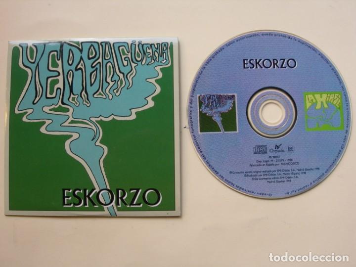 CDs de m&uacute;sica: ESKORZO / YERBAG&Uuml;ENA + 1 / CD SINGLE - Foto 1