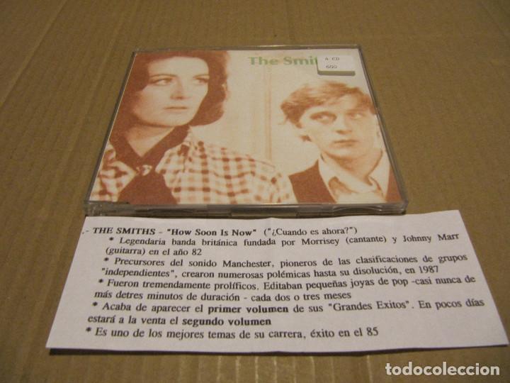 CDs de m&uacute;sica: THE SMITHS / HOW SOON IS NOW?CD CADENA 100 - Foto 1
