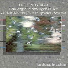 CDs de Música: DAROL SNGER/BARBARA HIGBIE QUINTET. LIVE AT MONTREUX.. Lote 223665556