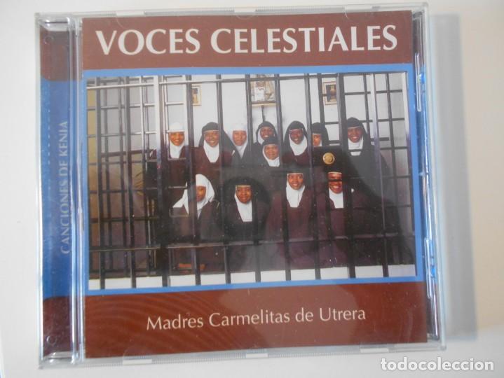 CDs de M&uacute;sica: VOCES CELESTIALES. CANCIONES DE KENIA. MADRES CARMELITAS DE UTRERA. COMPACTO CON 14 CANCIONES.