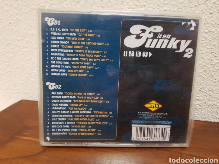 CDs de m&uacute;sica: CD LO M&Aacute;S FUNKY 2 Max Music 2CDS - Foto 2
