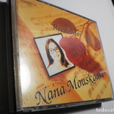CDs de Música: CD DOBLE NANA MOUSKURI. RECUERDOS. PHILIPS 1994 SPAIN (BUEN ESTADO). Lote 223737338