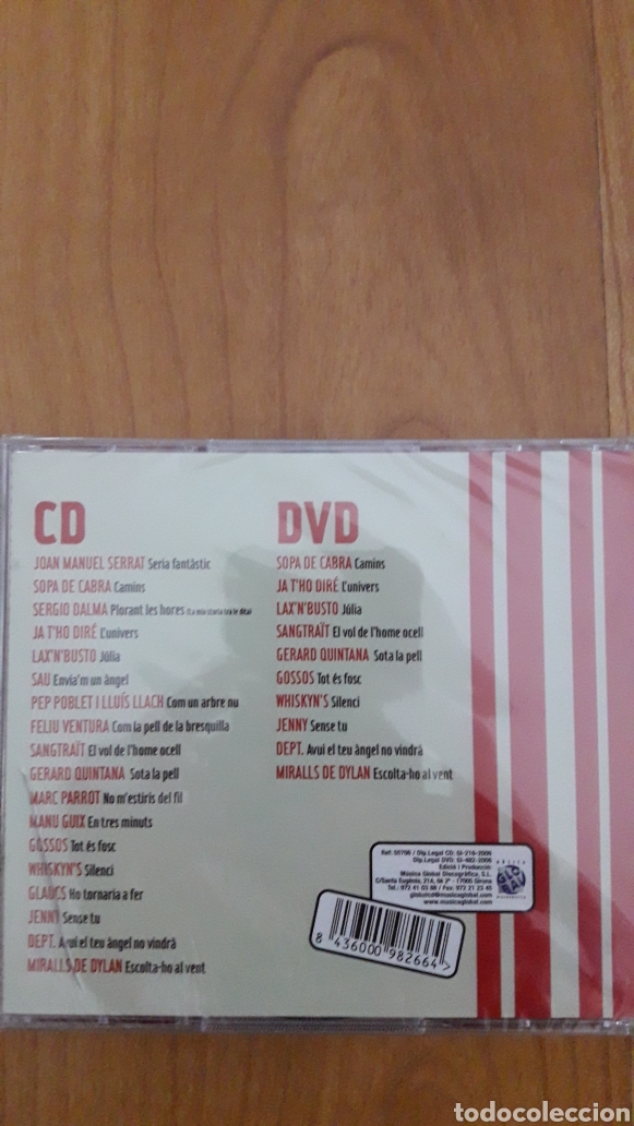 CDs de m&uacute;sica: DEIXAT ESTIMAR... EN CATAL&Aacute; 2. A&Uacute;N RETRACTILADO - Foto 2