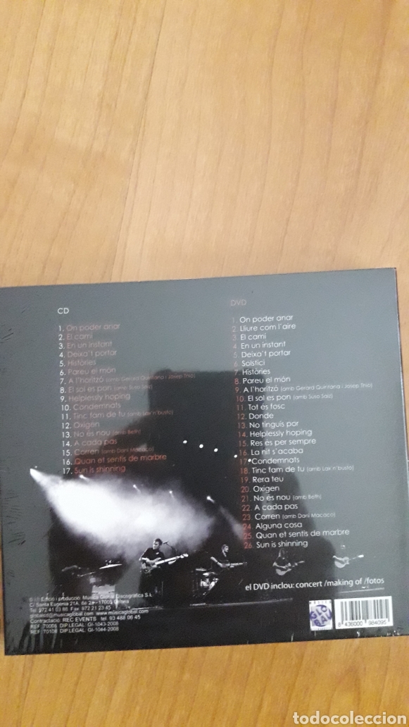 CDs de m&uacute;sica: GOSSOS A LAUDITORI. A&Uacute;N RETRACTILADO - Foto 2