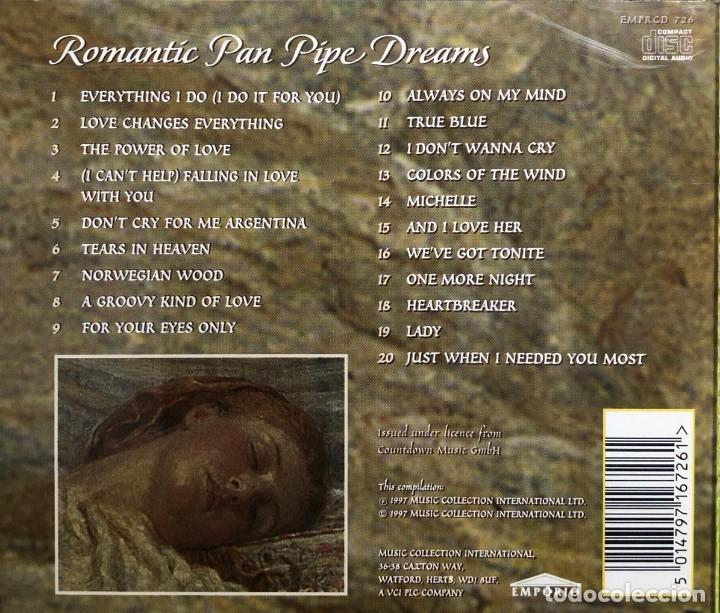 CDs de m&uacute;sica: Romantic Pan Pipe Dreams ● CD, Album, CD Systems Pressing - Foto 2