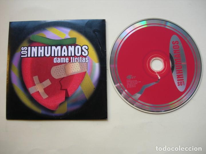 CDs de m&uacute;sica: LOS INHUMANOS / DAME TIRITAS - Foto 1