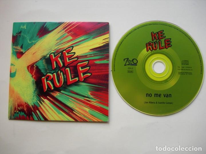 CDs de m&uacute;sica: KE RULE / NO ME VAN / CD SINGLE - Foto 1