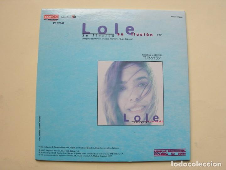 CDs de m&uacute;sica: LOLE / SU ILUSI&Oacute;N / CD SINGLE - Foto 2