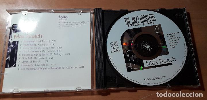 CDs de m&uacute;sica: 14-00185 - the jazz master, max roach - Foto 3