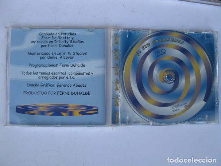 CDs de m&uacute;sica: CD - EL TIO CALAMBRES - ZERO RECORDS - A&Ntilde;O 2003. - Foto 2