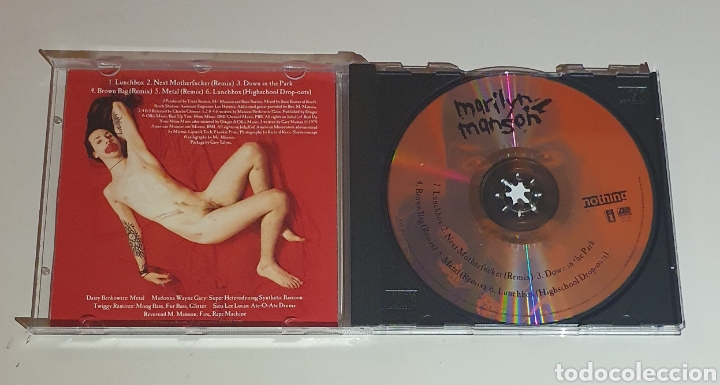 CDs de m&uacute;sica: MARILYN MANSON / CD MAXI SINGLE SPAIN / LUNCHBOX - Foto 2