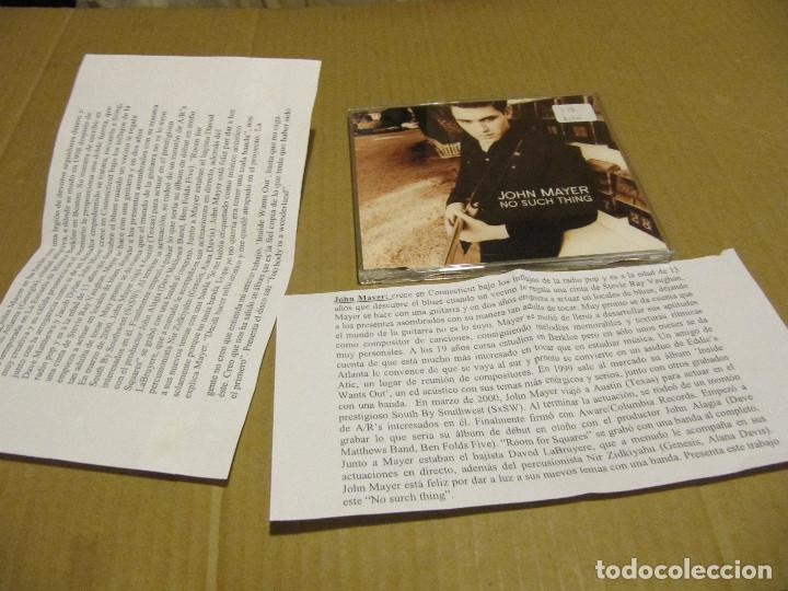 CDs de m&uacute;sica: John Mayer No Such Thing CD CADENA 100 - Foto 1