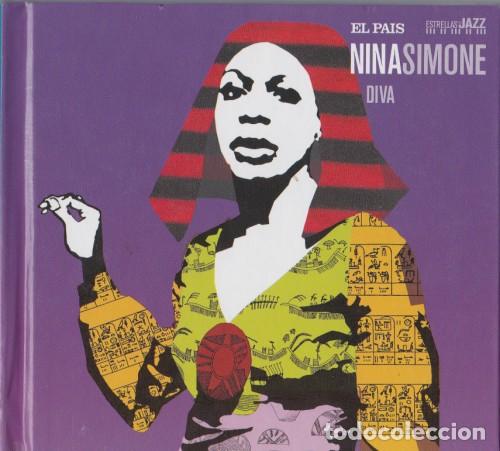 CDs de m&uacute;sica: NINA SIMONE &lrm;- DIVA -LIBRO-CD ESTRELLAS DEL JAZZ - Foto 1
