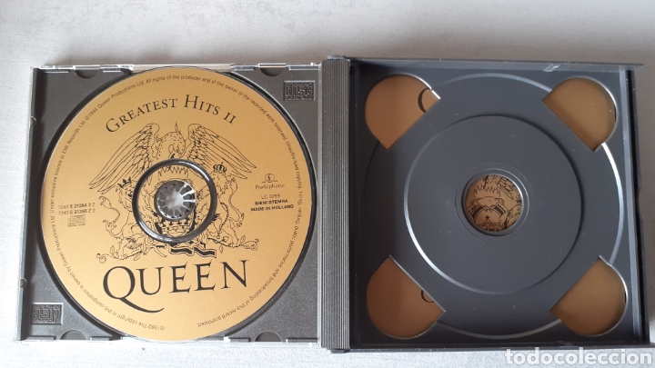 CDs de m&uacute;sica: QUEEN ** Greatest Hits I & II **** 2 CDS. - Foto 4